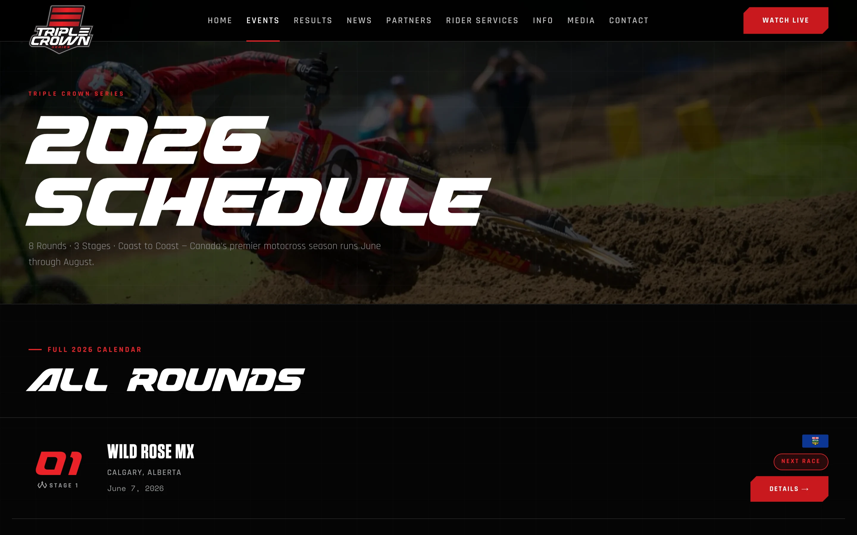 2026 Schedule